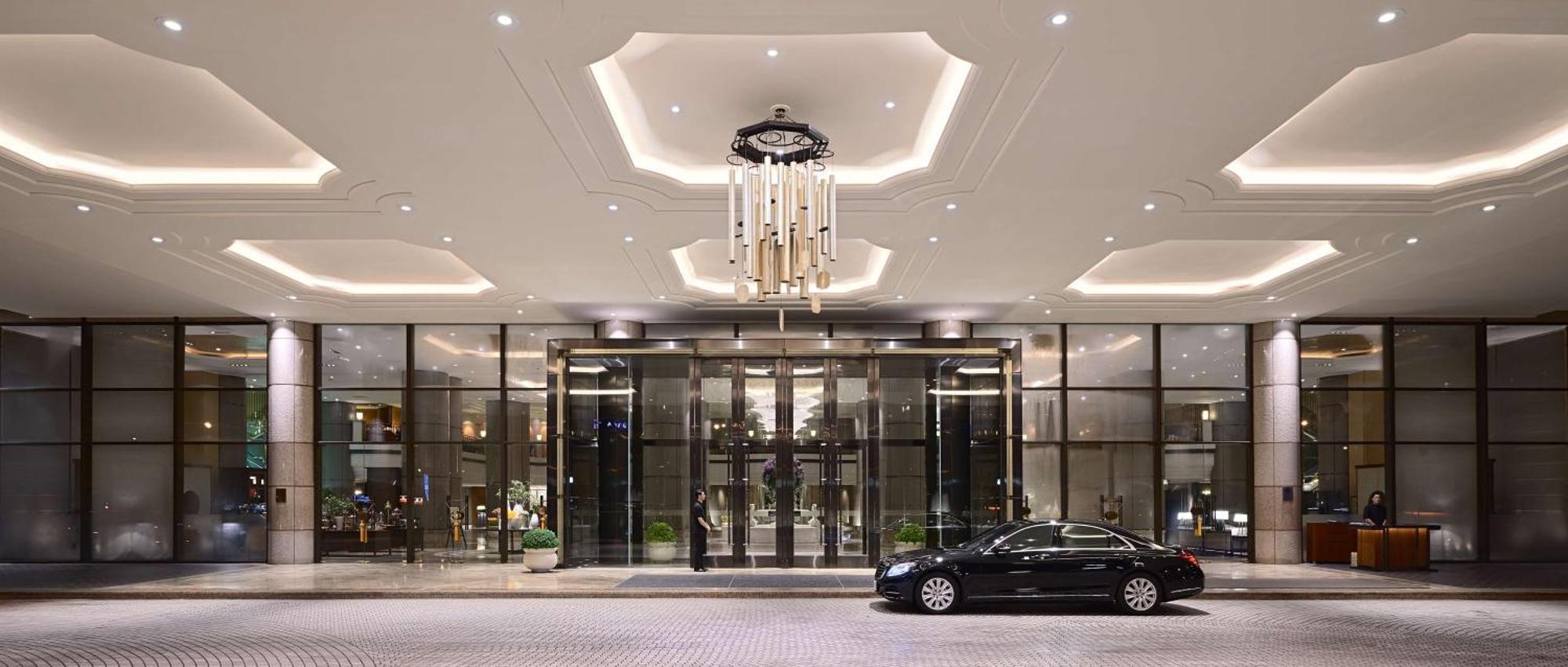 Hotel Grand Hyatt Taipéi Exterior foto Entrance
