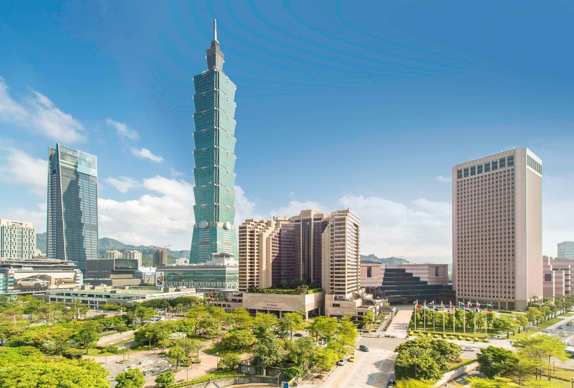 Hotel Grand Hyatt Taipéi Exterior foto Taipei, Taiwan