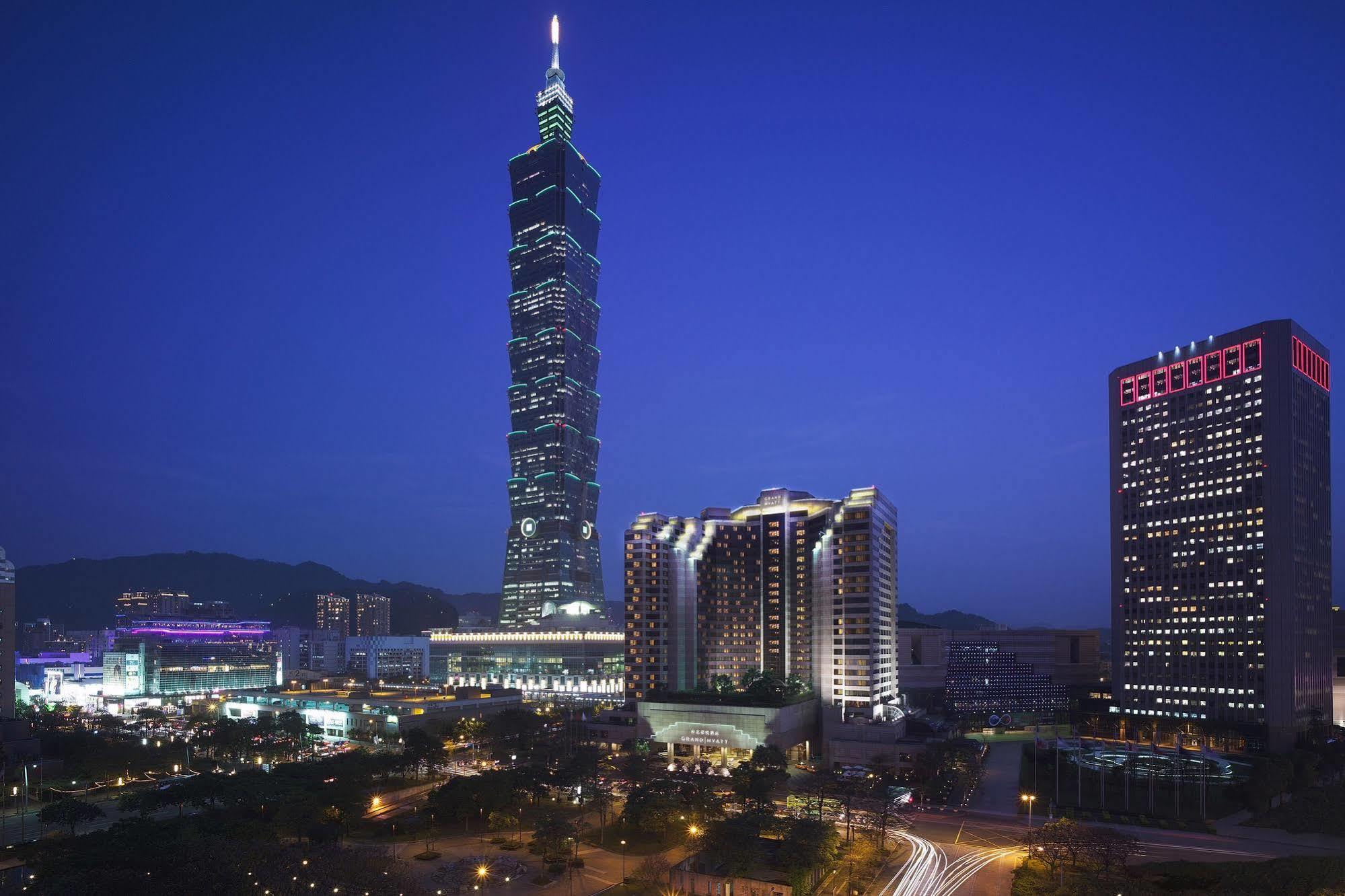 Grand Hyatt Taipei Hotel Exterior foto