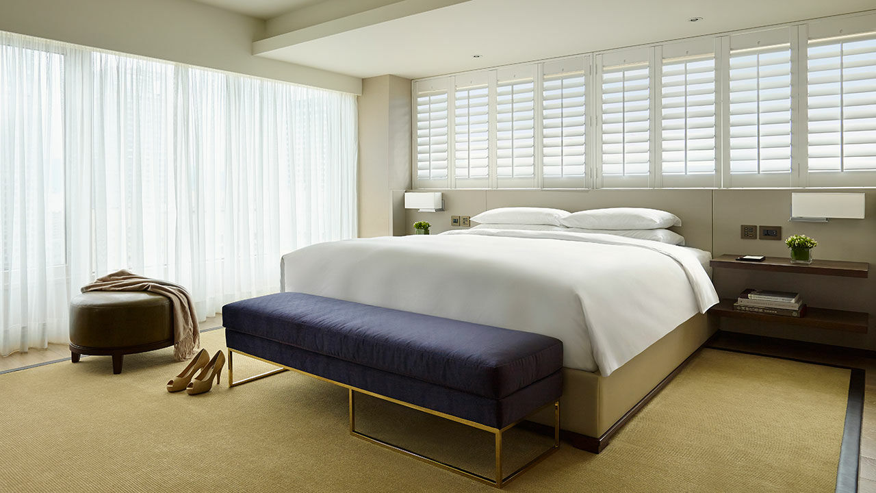 Hotel Grand Hyatt Taipéi Exterior foto A bedroom at The London West Hollywood